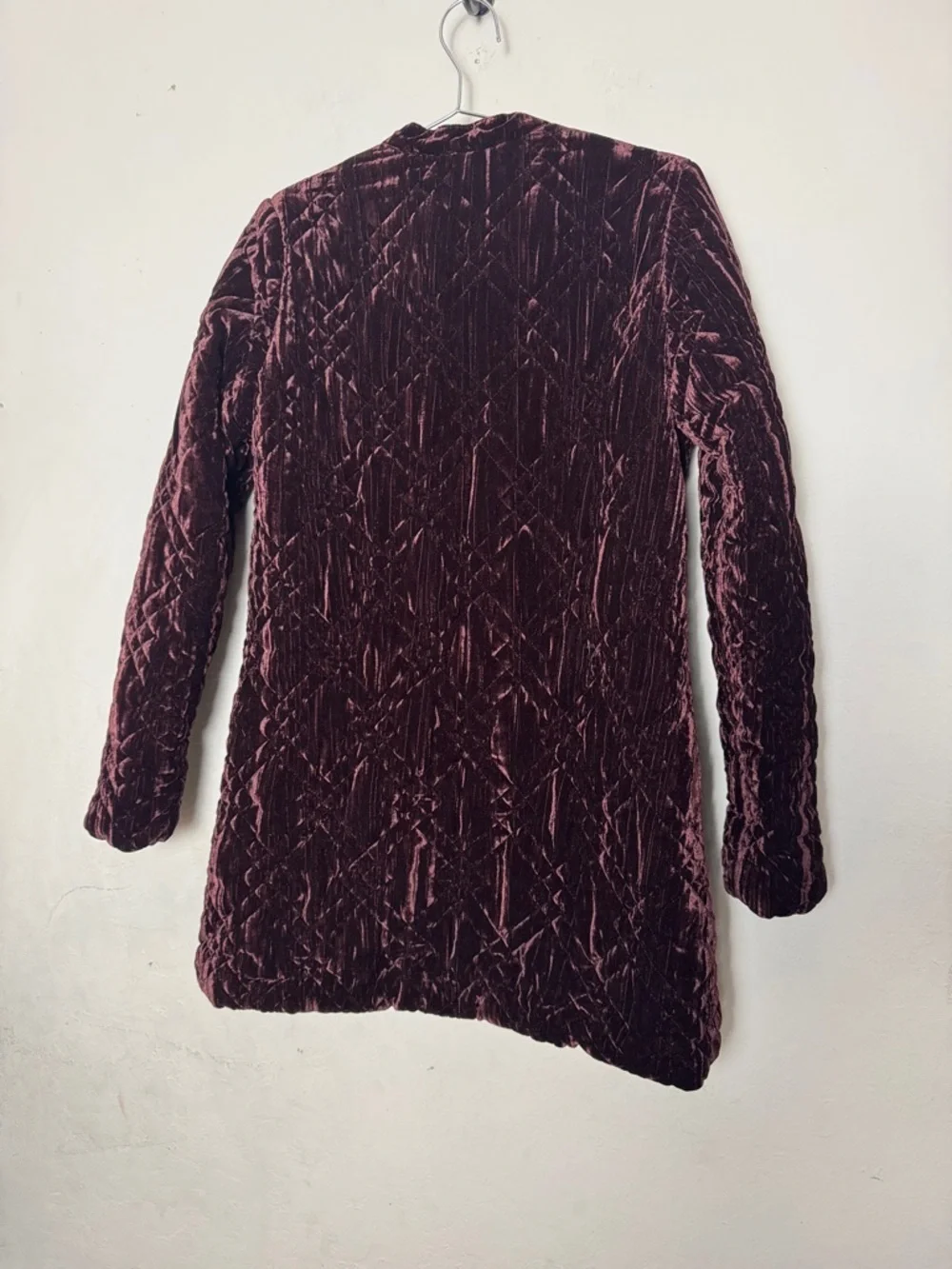 Free People Quilted Rust Jacket Size XS